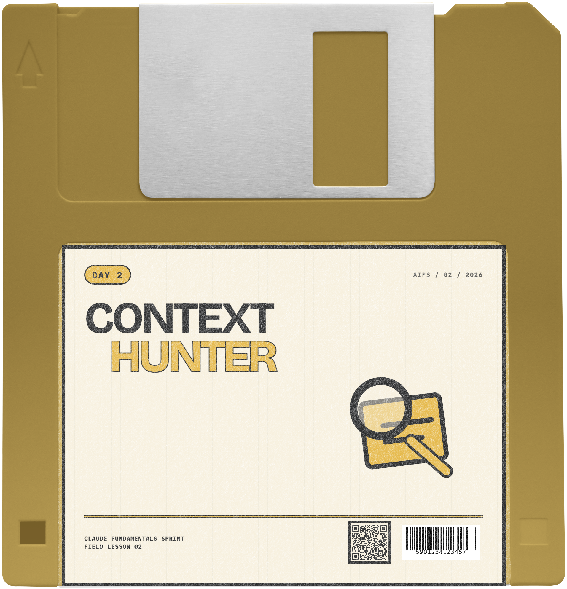 Context Hunter floppy disk for Day 2